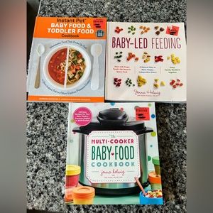 Baby Led Weaning/Food Books (Lot of 3)